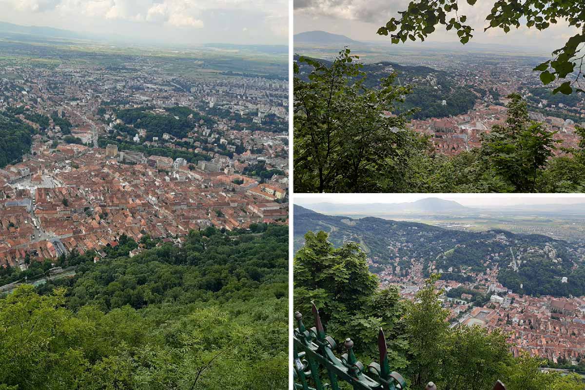 Brasov | Seen from Tampa Mountain